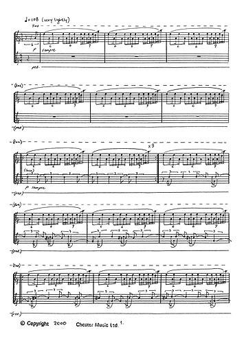 Crystalline III For Piano